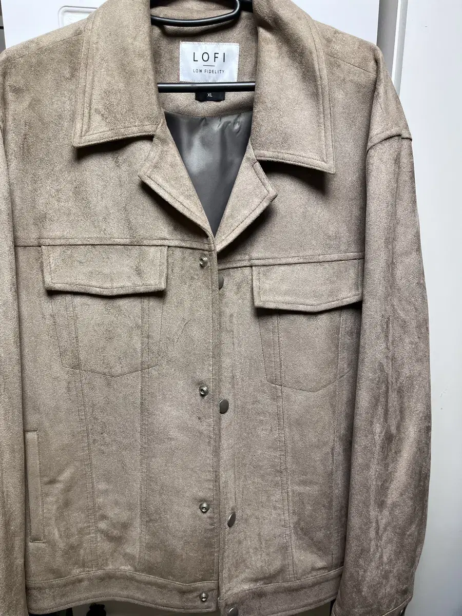 Phyps Dept Apple Label Knit Trucker Jacket_Blue on Bunjang